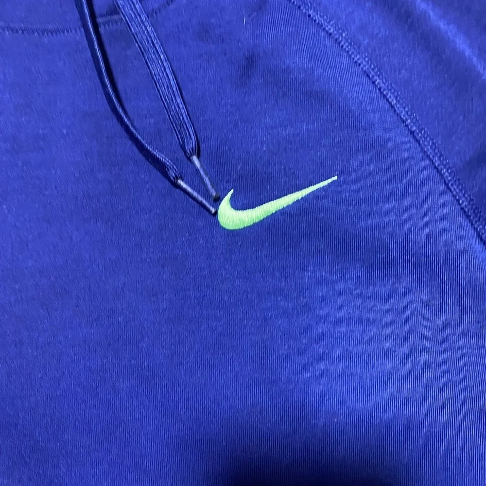 Nike Women Blue Hoodie with Mint Accents size S